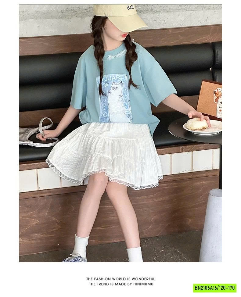 ÁO THUN XNH MIX CV TRẮNG