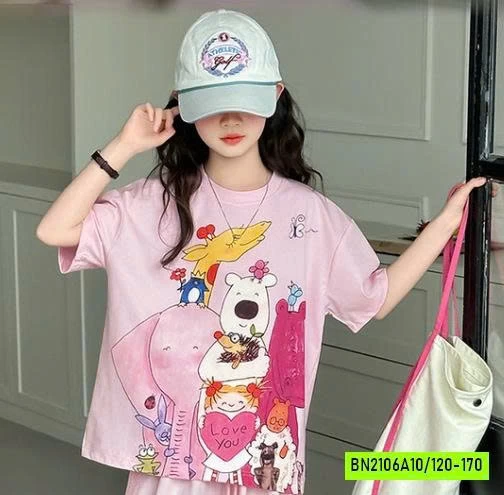 SÉT ÁO DỄ THƯƠNG MIX QUẦN HỒNG