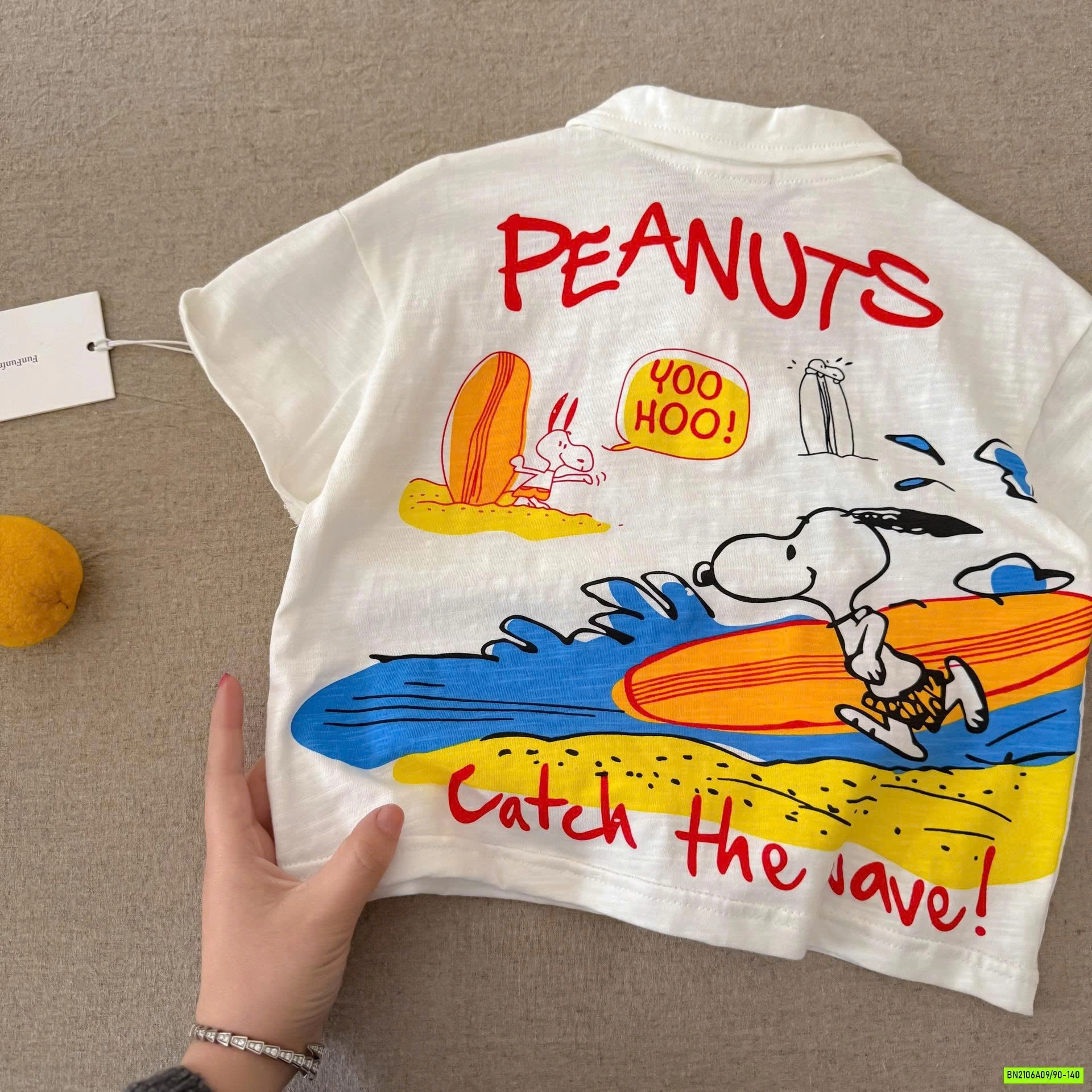 POLO XƯỚC SNOOPY MMGGBABY