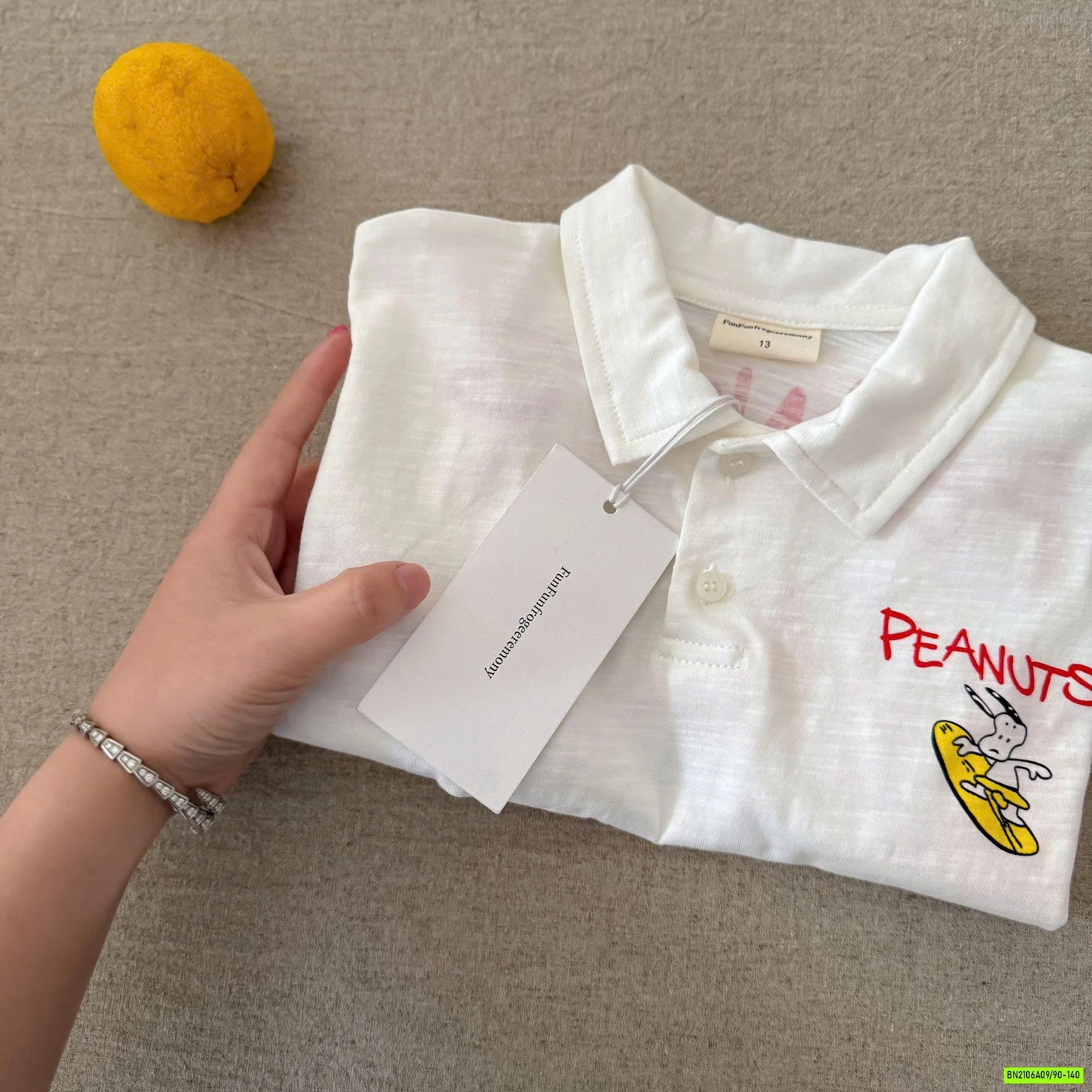POLO XƯỚC SNOOPY MMGGBABY