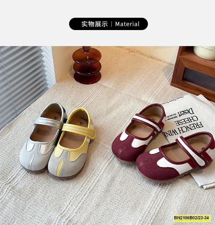 GIÀY BÚP BÊ XẺ MŨI