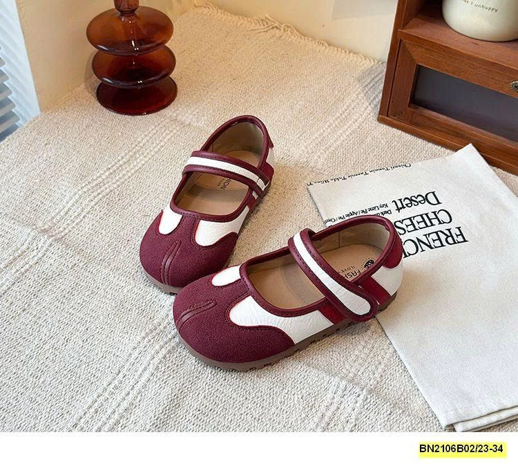 GIÀY BÚP BÊ XẺ MŨI