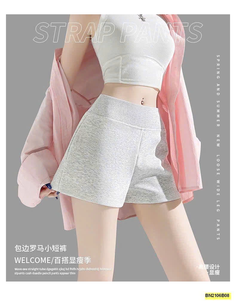 SHORT GEN BỤNG TRƠN MÀU