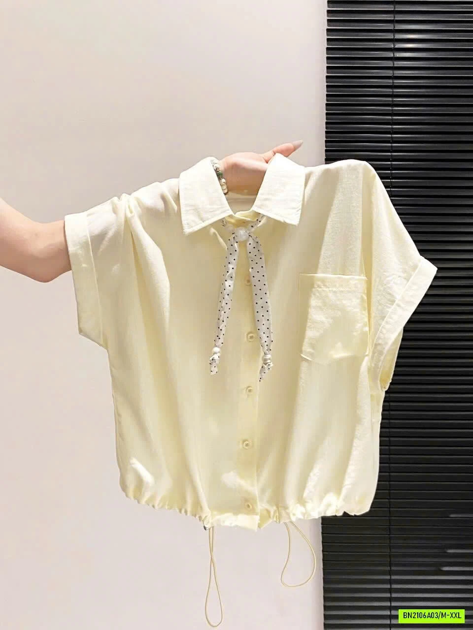 SƠ MI NGẮN TAY VE ÁO