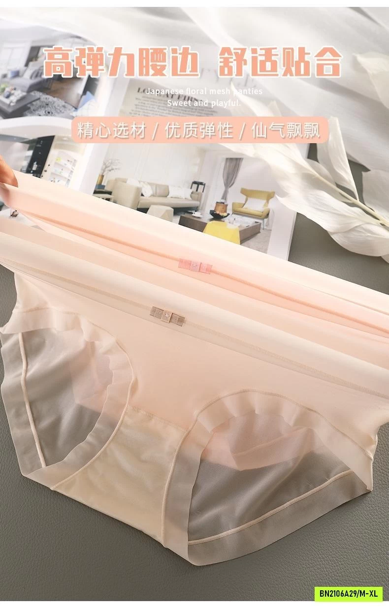 SET 10 QUẦN CHIP NỮ ICE SILK SIÊU MỎNG NHẸ