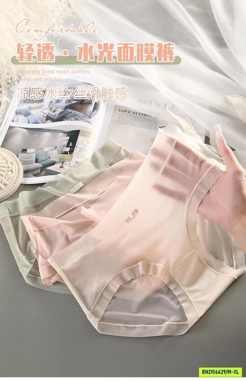 SET 10 QUẦN CHIP NỮ ICE SILK SIÊU MỎNG NHẸ