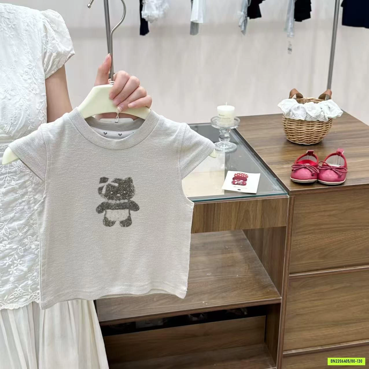 SÉT VÁY GẤU XÁM COCOGIRIN