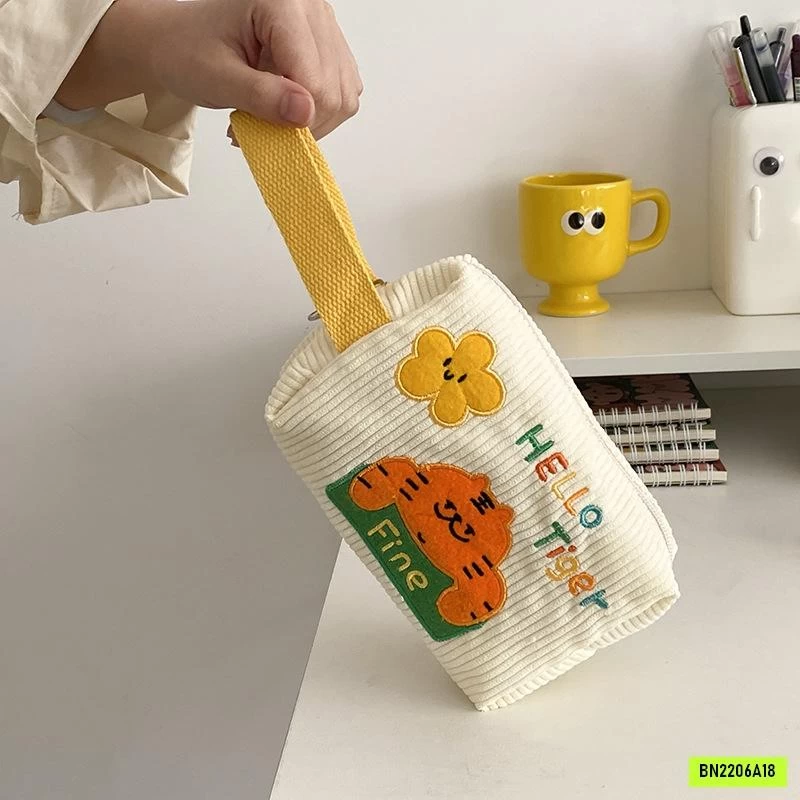 TÚI ĐỰNG MỸ PHẨM THÊU