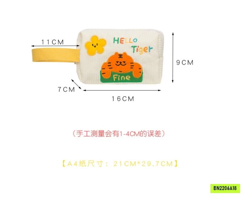 TÚI ĐỰNG MỸ PHẨM THÊU