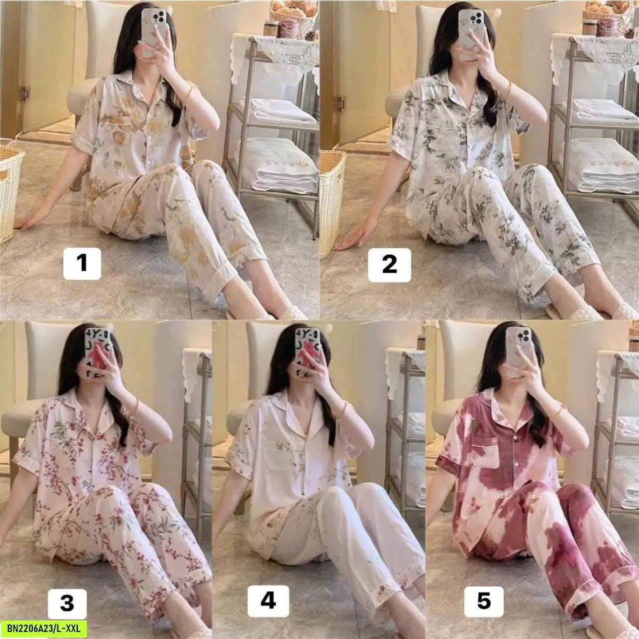 BỘ NGỦ PIZAMA NỮ