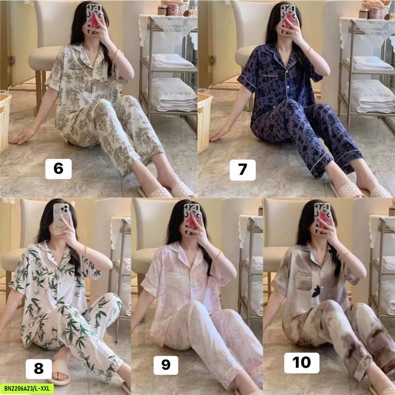 BỘ NGỦ PIZAMA NỮ