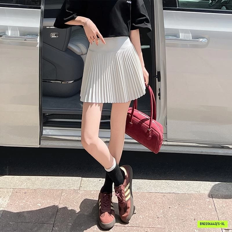 CHÂN VÁY XẾP LY NHỎ GEN BỤNG