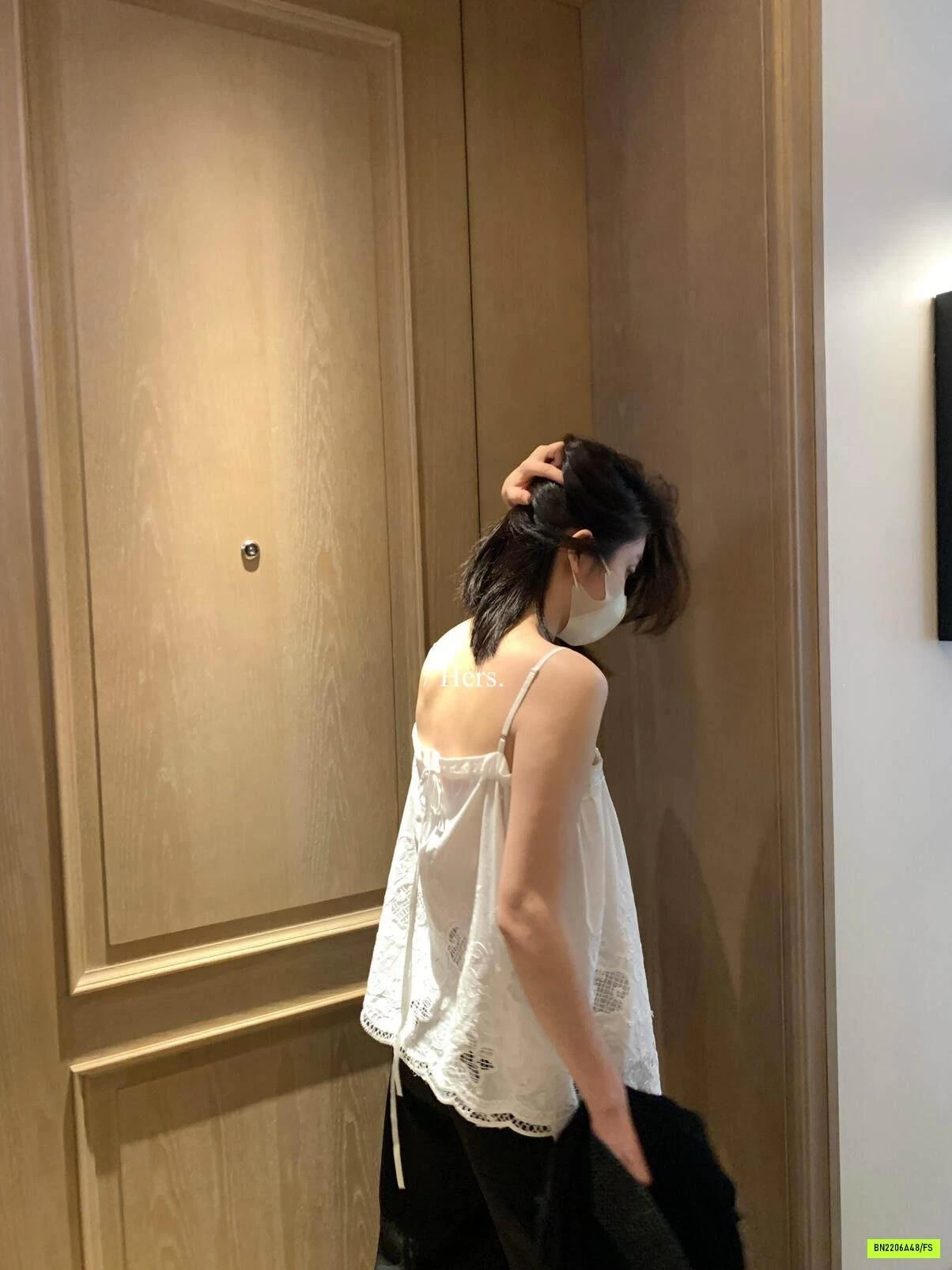 ÁO THÔ MỀM THÊU NỔI 2 DÂY HERS