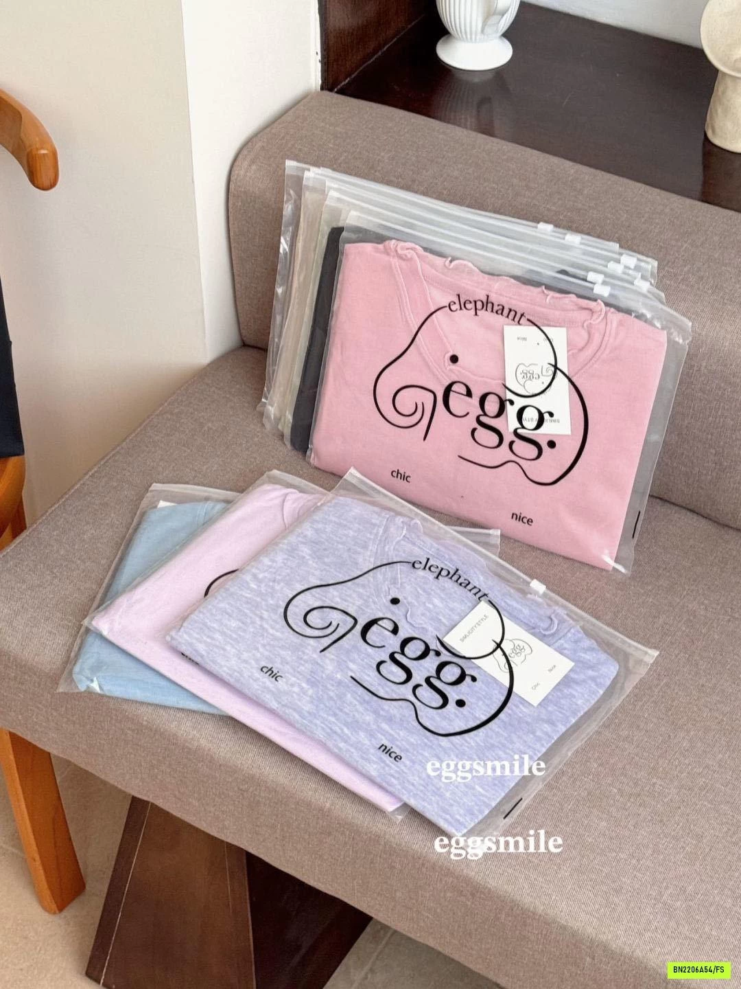 ÁO THUN GIẤY VIỀN BÈO EGG