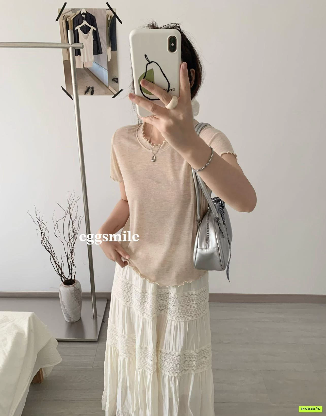 ÁO THUN GIẤY VIỀN BÈO EGG