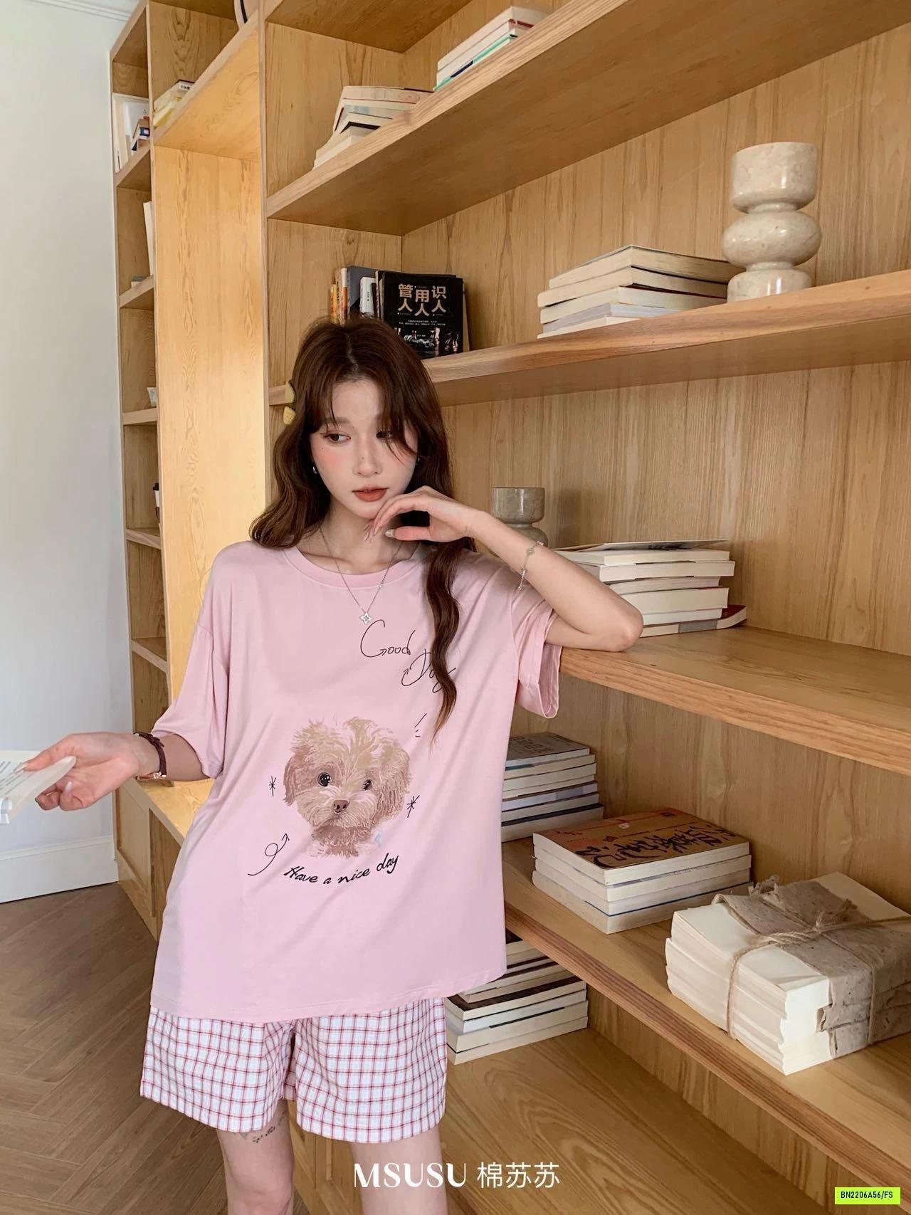 BỘ CỘC CÚN QUẦN CARO MSUSU