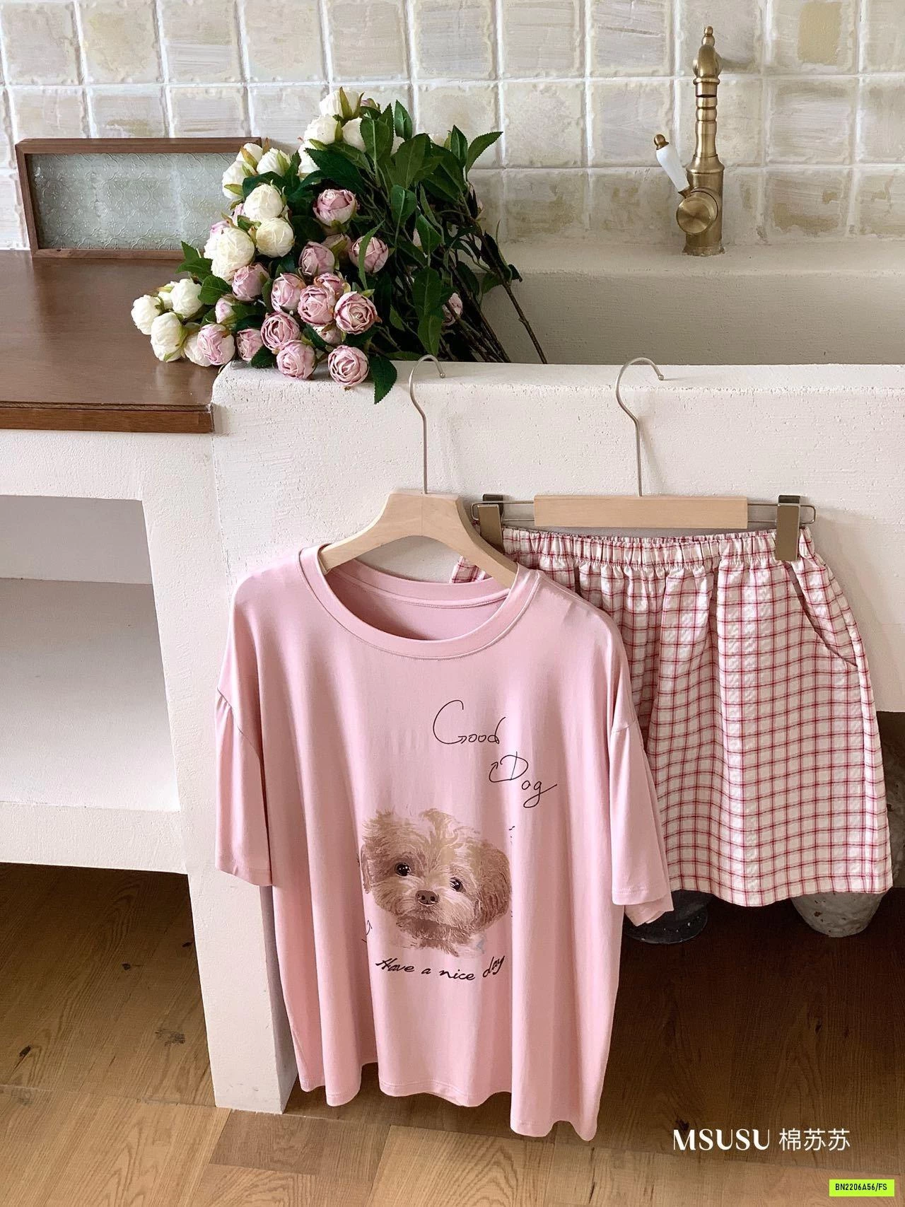 BỘ CỘC CÚN QUẦN CARO MSUSU