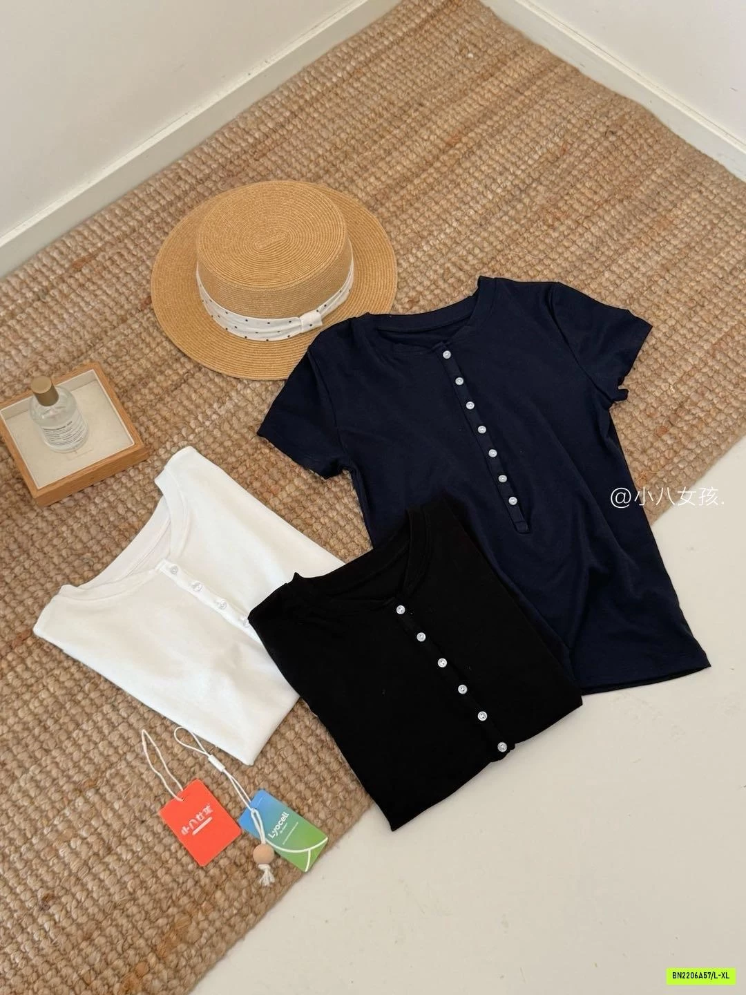 ÁO THUN BOZIP CÚC CỔ