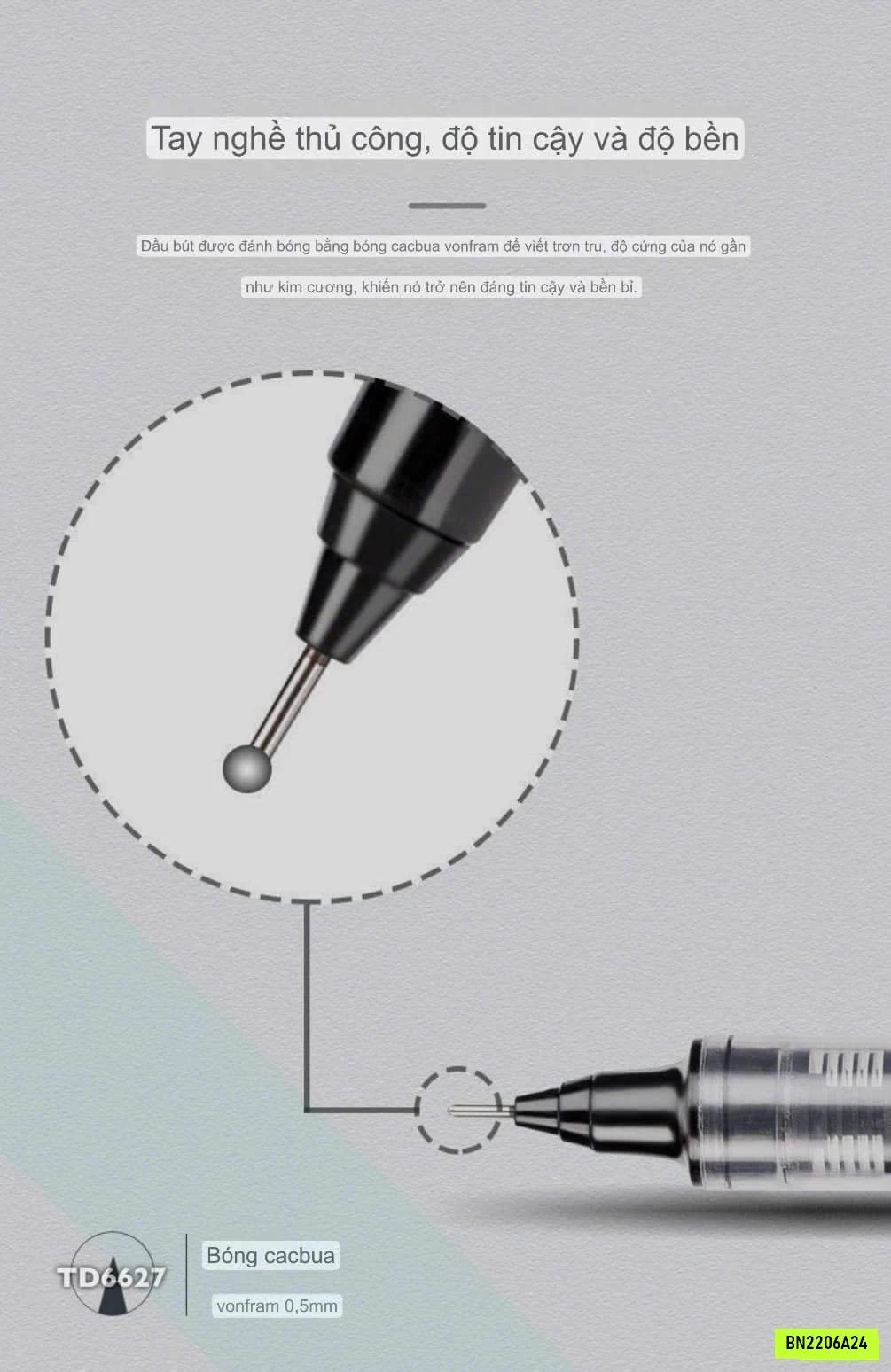 COMBO 36 BÚT MỰC NƯỚC 0,5MM