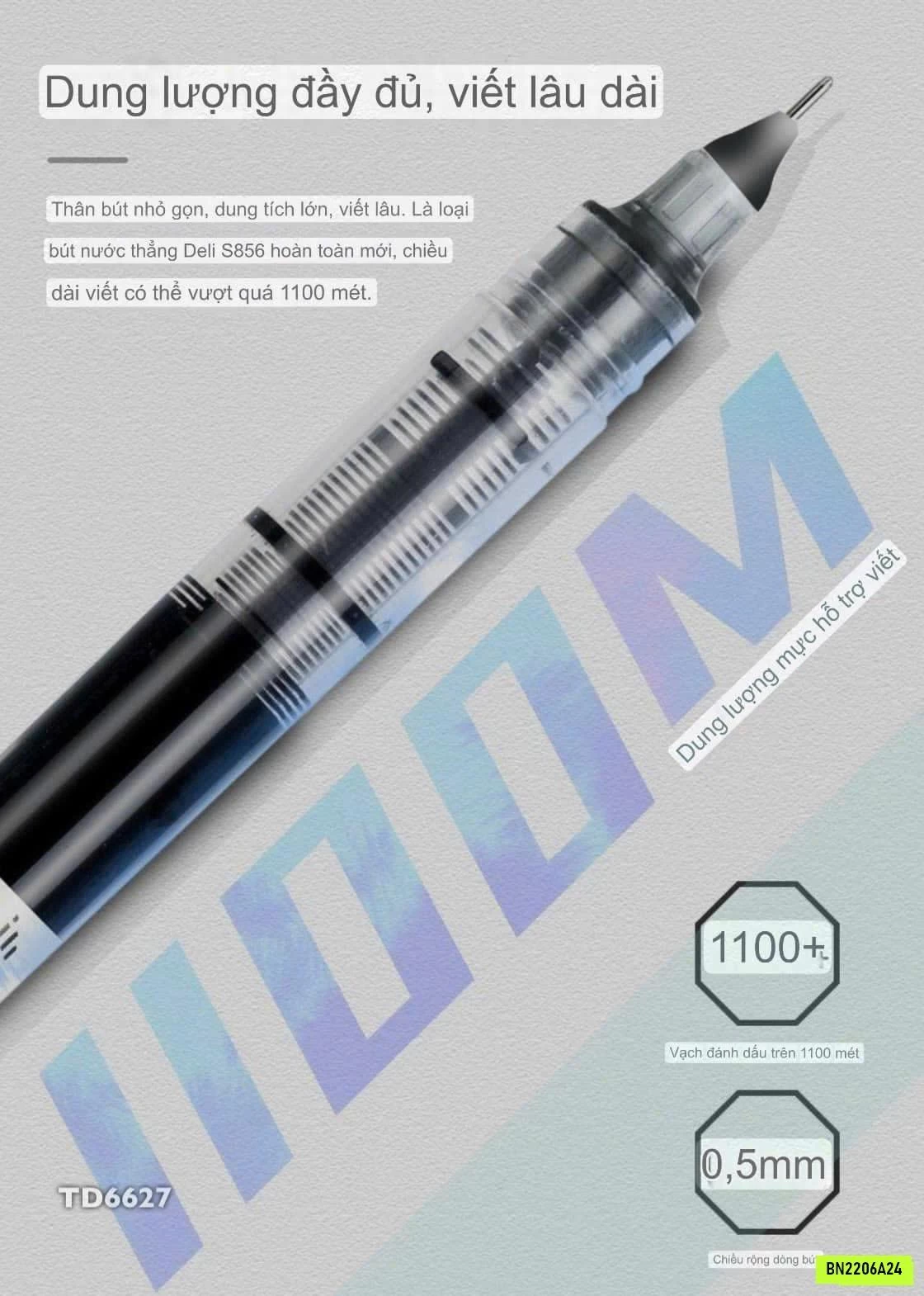 COMBO 36 BÚT MỰC NƯỚC 0,5MM