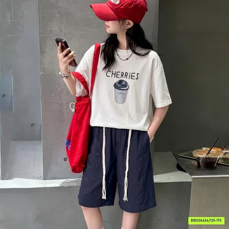 ÁO THUN CỐC MIX SHORT GIÓ LỬNG
