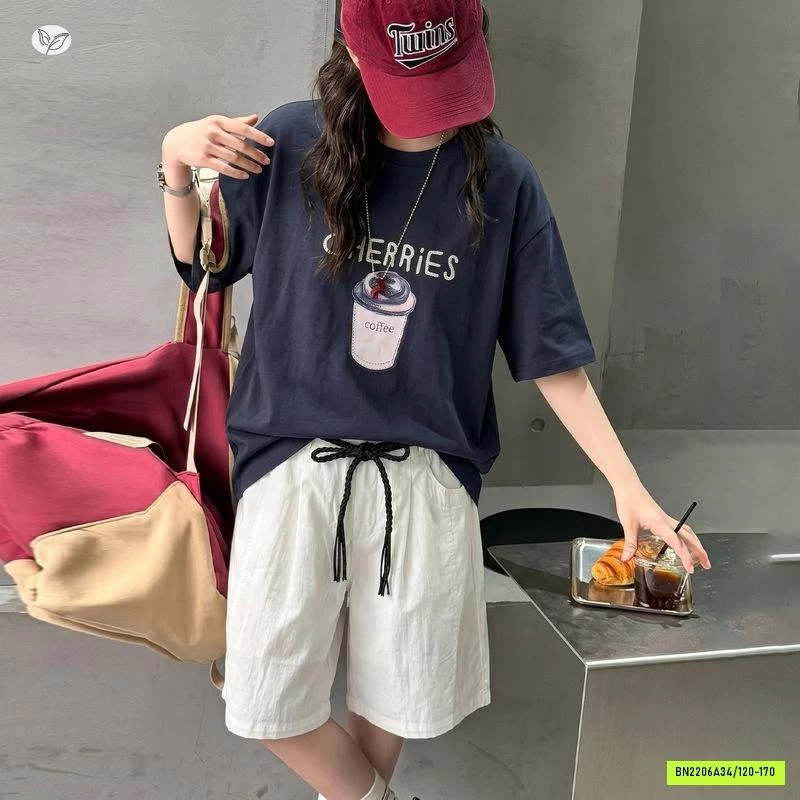 ÁO THUN CỐC MIX SHORT GIÓ LỬNG