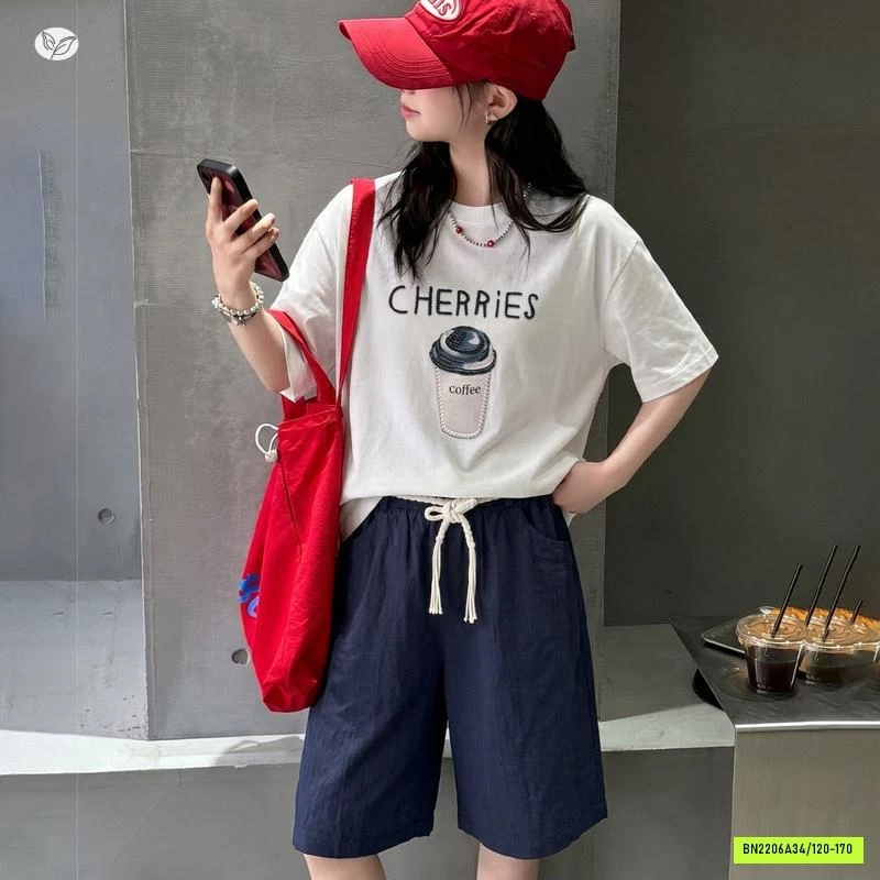 ÁO THUN CỐC MIX SHORT GIÓ LỬNG