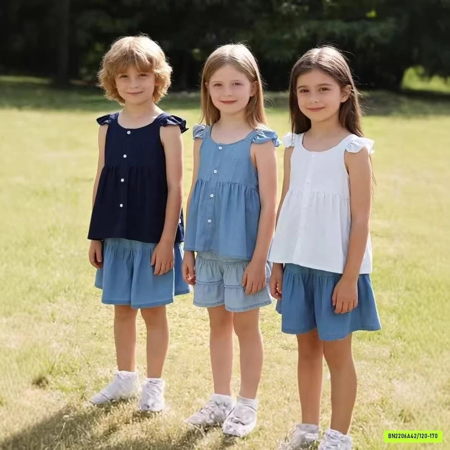 SÉT ÁO CÁNH TIÊN MIX CV DENIM GIẤY
