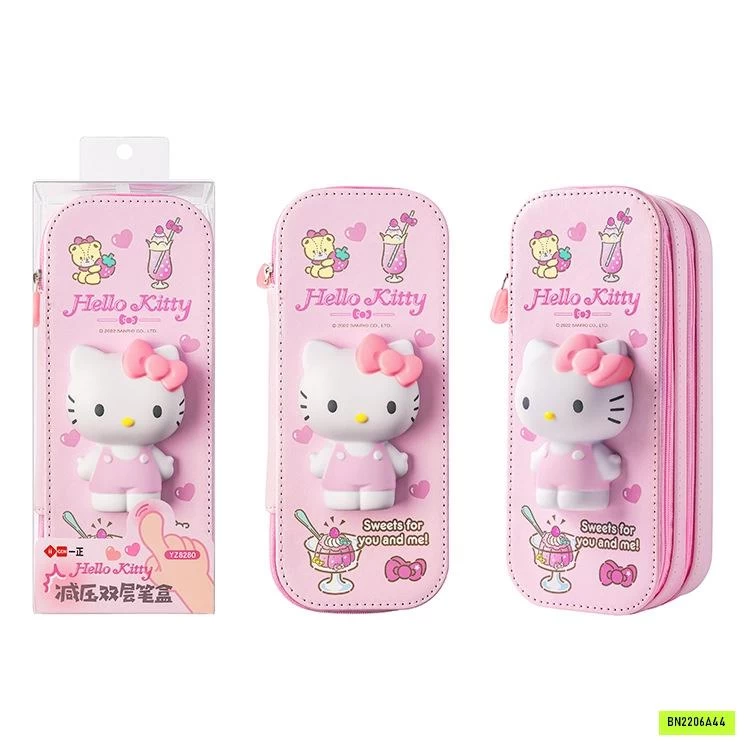 HỘP BÚT SANRIO 3D 2 TẦNG