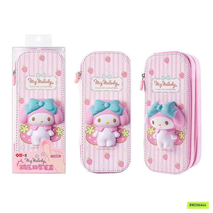 HỘP BÚT SANRIO 3D 2 TẦNG