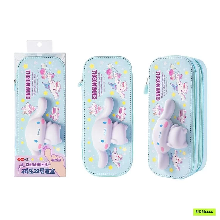 HỘP BÚT SANRIO 3D 2 TẦNG