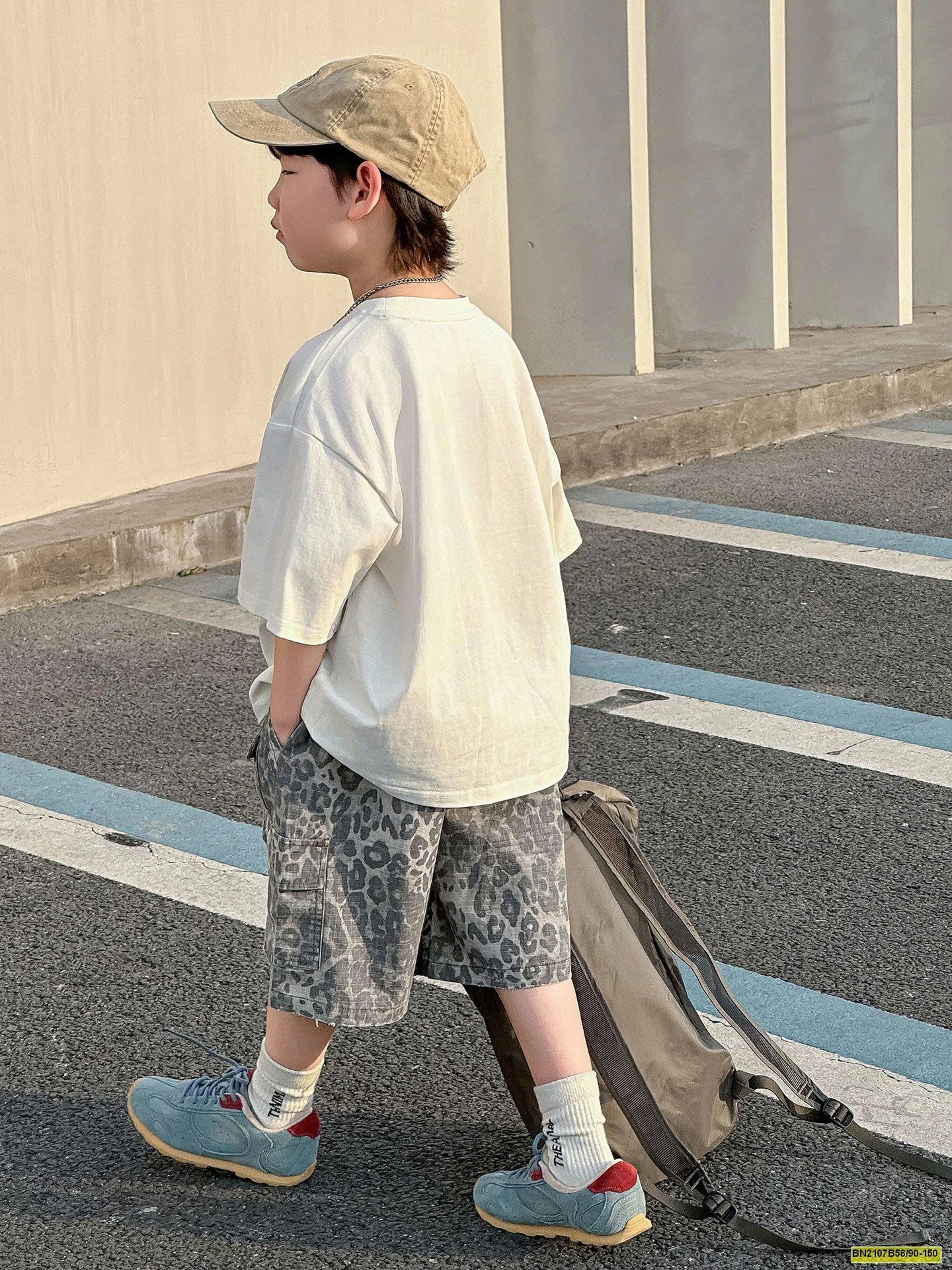 SÉT ÁO THUN CÚN  MIX QUẦN SHORT DA BÁO