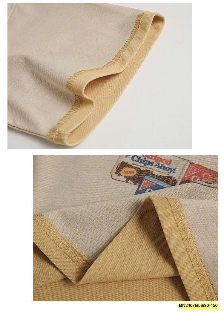 SÉT ÁO THUN ĐỒ ĂN MIX QUẦN SHORT JEAN RÁCH