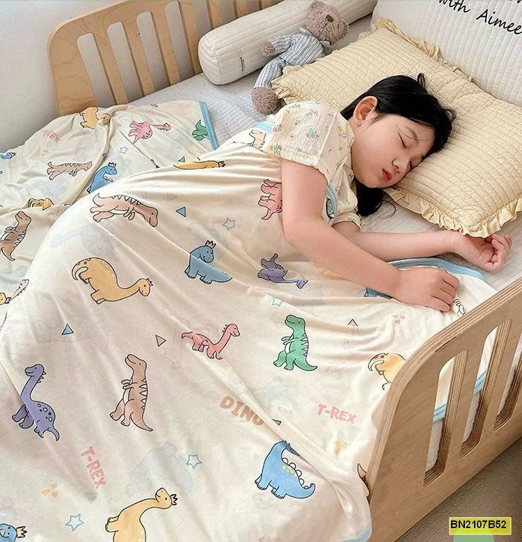 CHĂN HÈ ĐIỀU HÒA COTTON LẠNH CHO BÉ