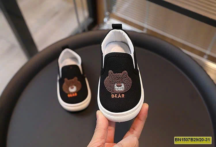 GIÀY VẢI LƯỜI GẤU CHO BÉ