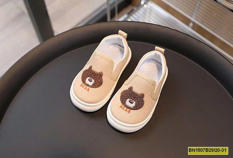 GIÀY VẢI LƯỜI GẤU CHO BÉ