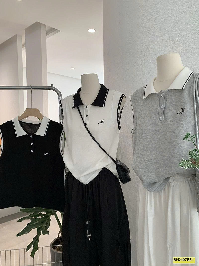 ÁO SÁT NÁCH CỔ POLO