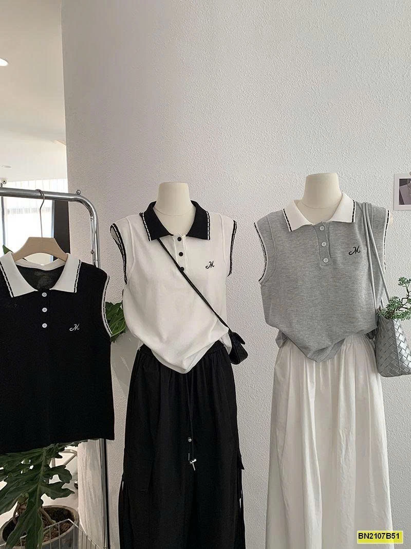 ÁO SÁT NÁCH CỔ POLO