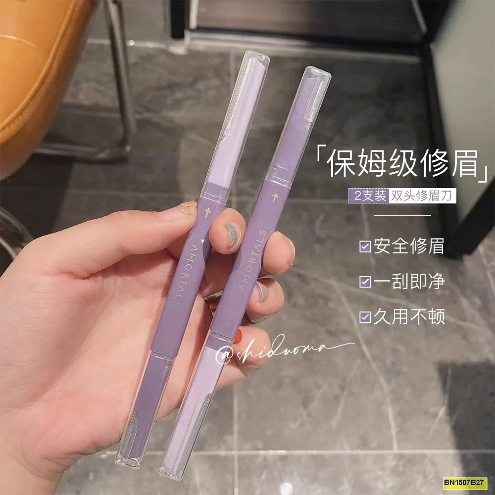 Bộ Dao Cạo Mày 2 ĐẦU AMORTALS