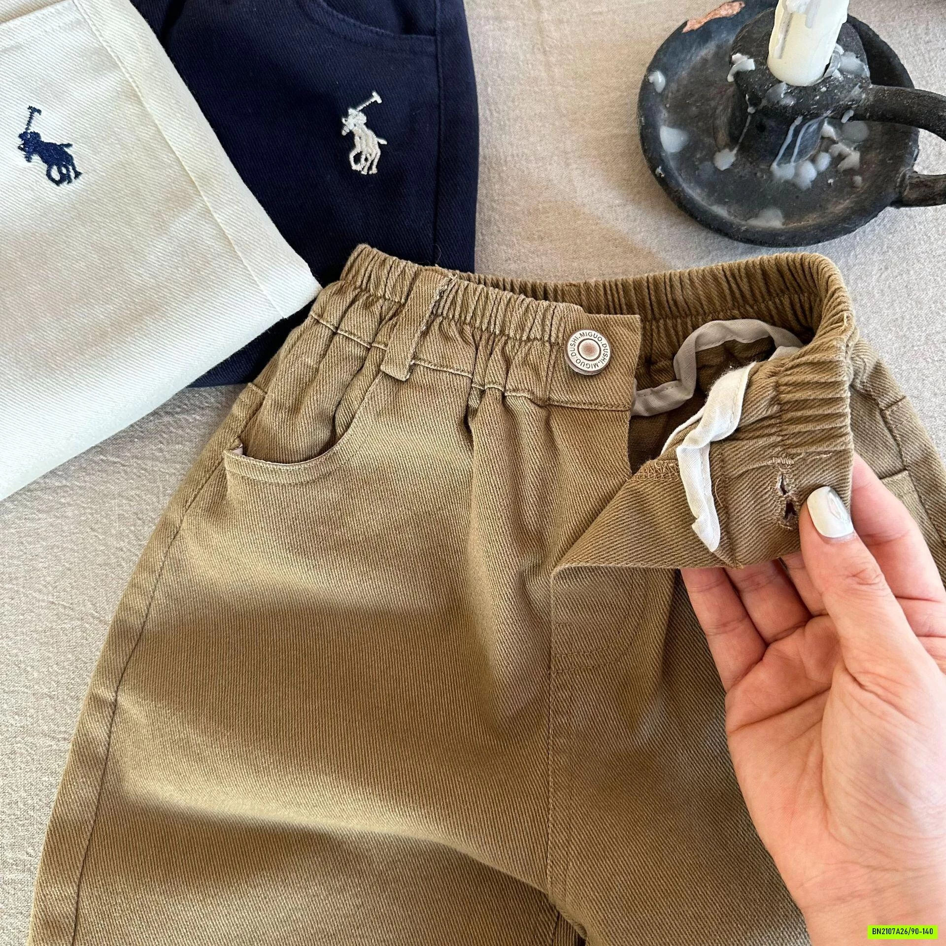 BAGGY THÊU LOGO MMY