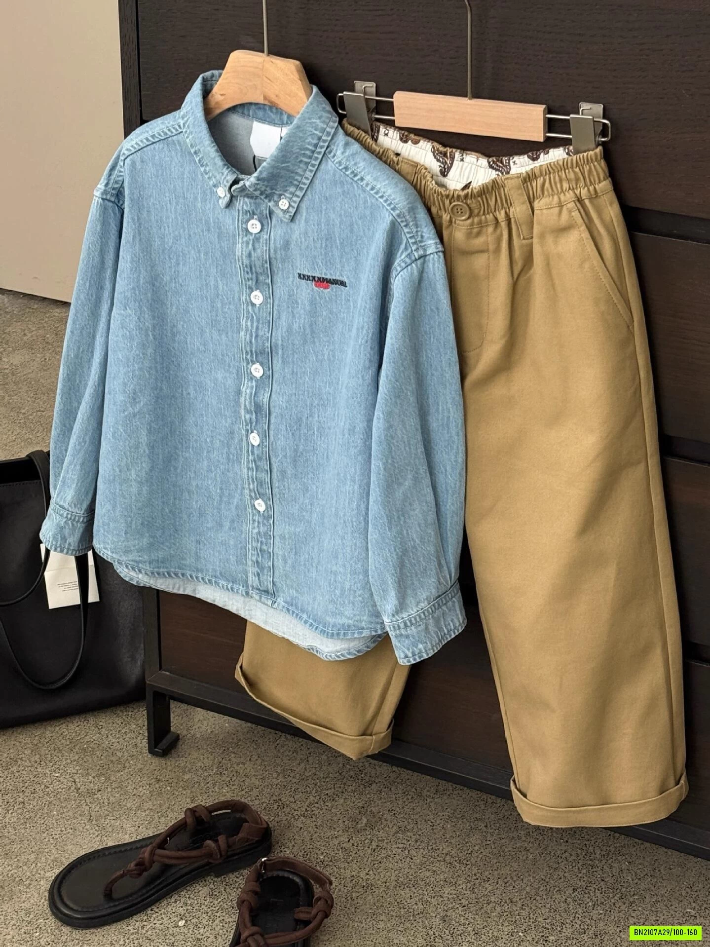 SƠ MI DENIM DÀI TAY SZ ĐẠI