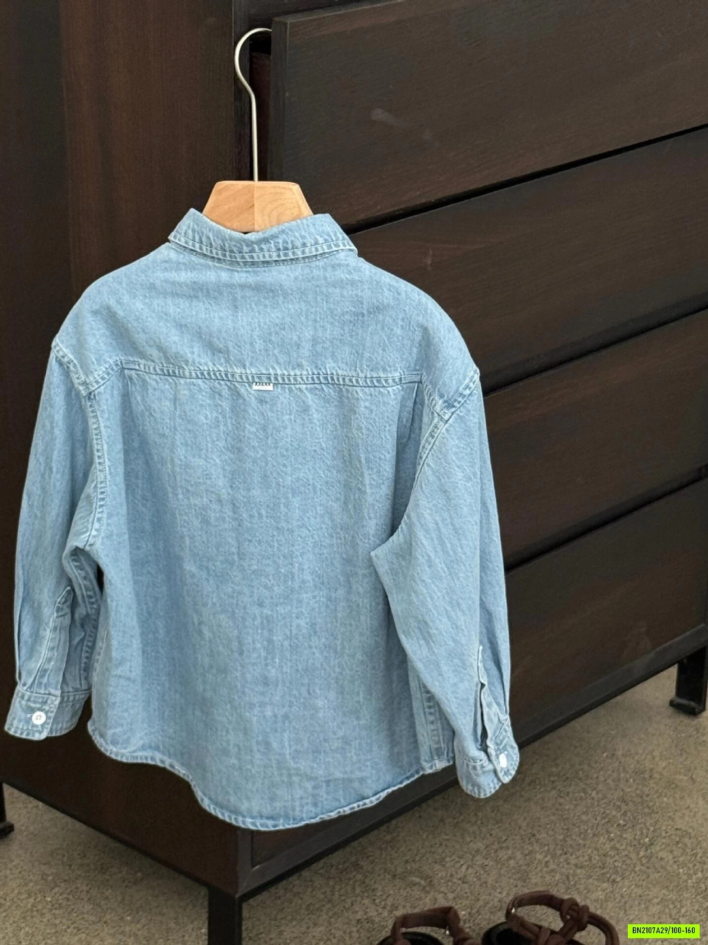 SƠ MI DENIM DÀI TAY SZ ĐẠI