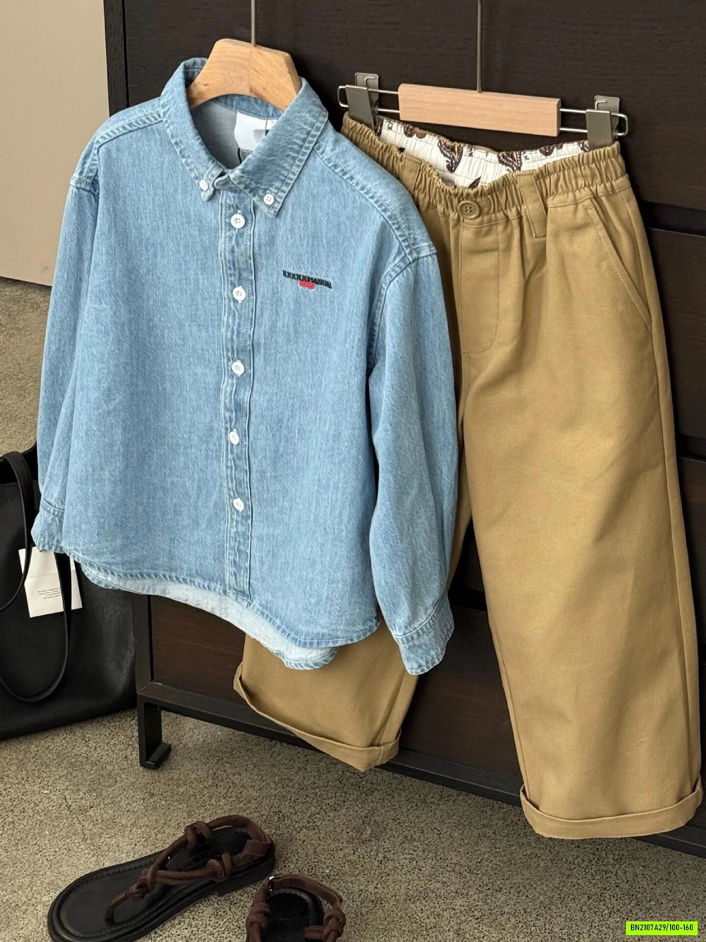 SƠ MI DENIM DÀI TAY SZ ĐẠI