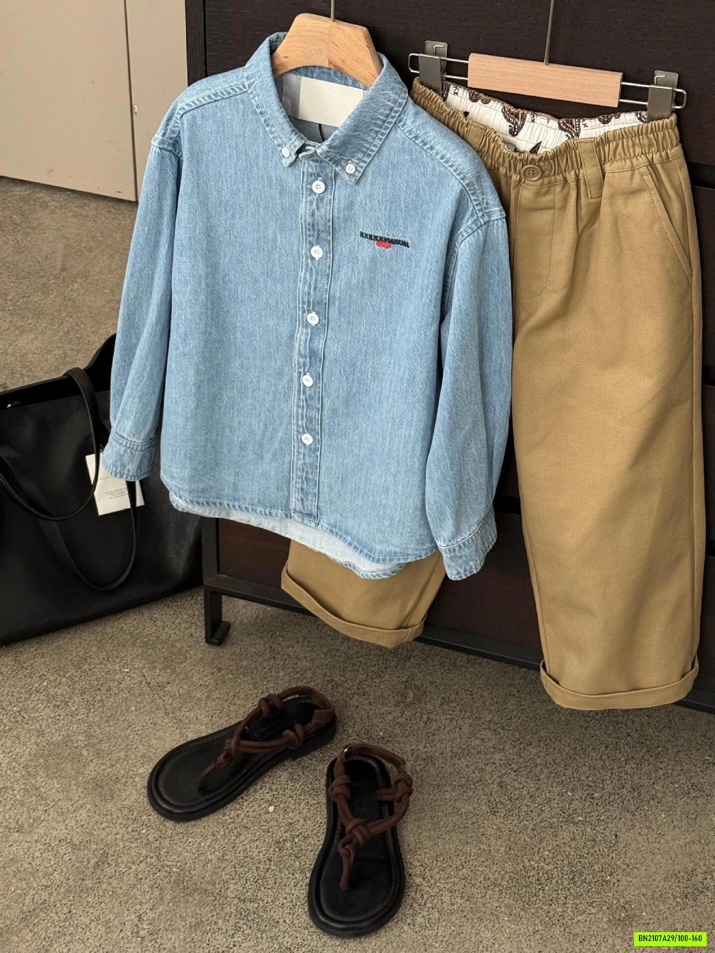 SƠ MI DENIM DÀI TAY SZ ĐẠI