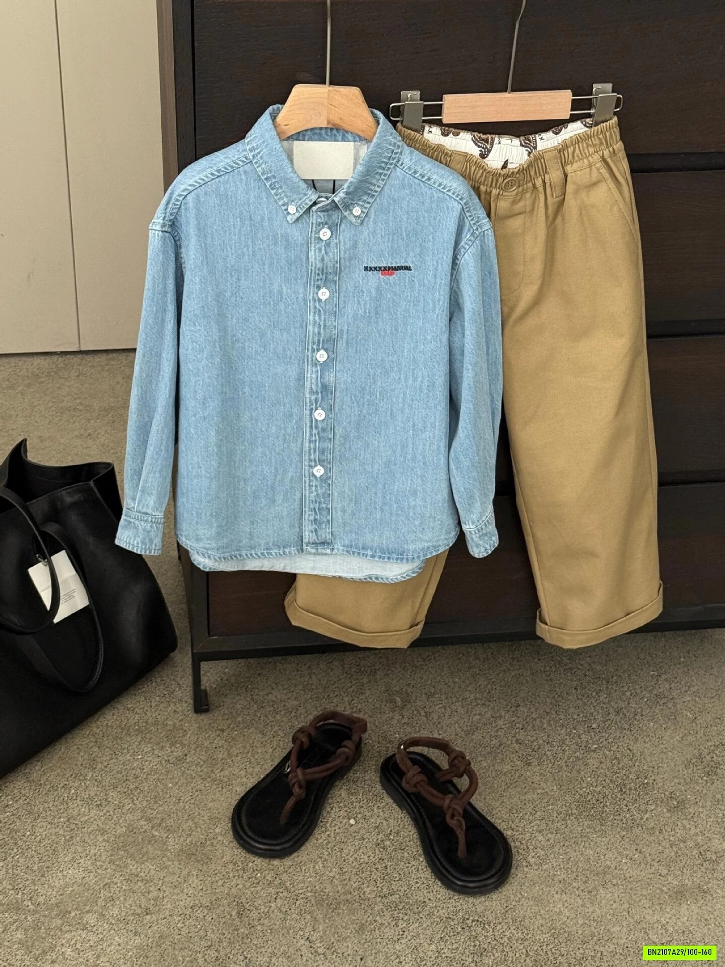 SƠ MI DENIM DÀI TAY SZ ĐẠI