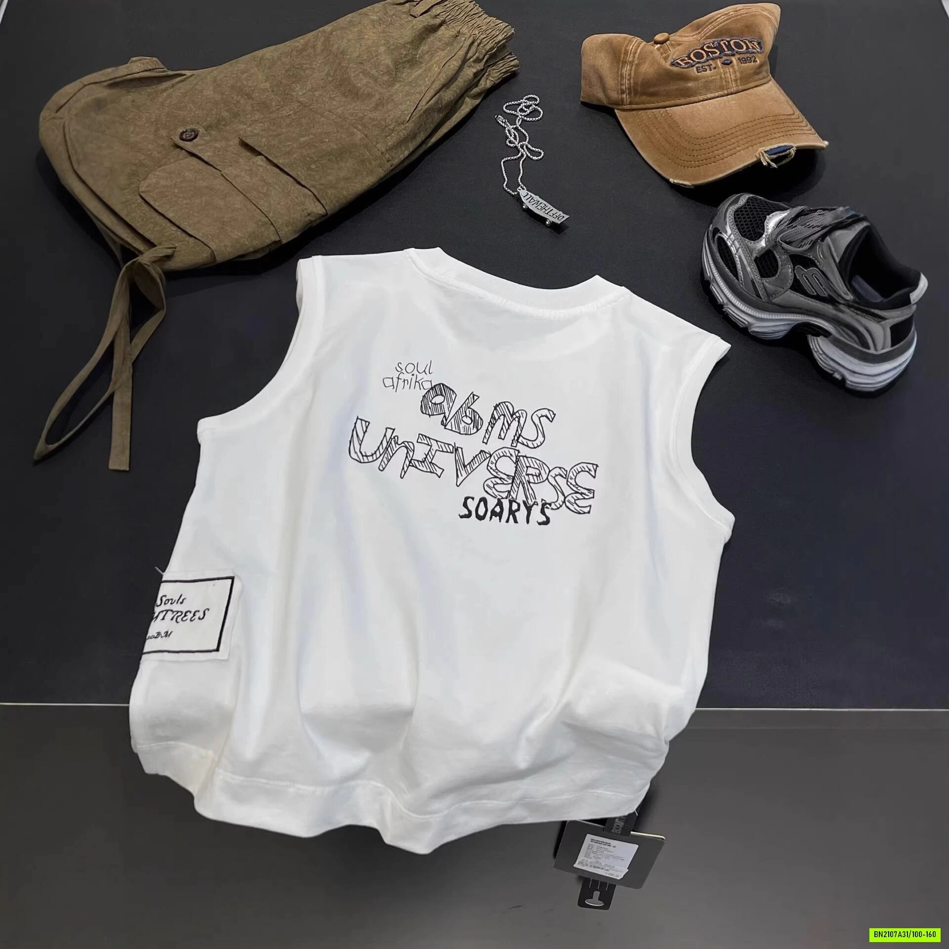 TANKTOP CHỮ CÁ TÍNH