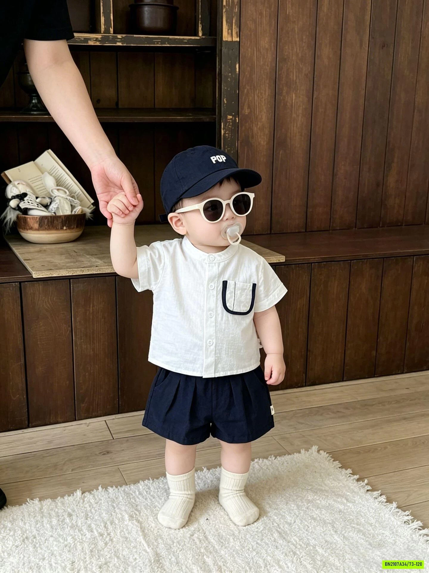 SÉT ĐŨI NHÍ CỔ TÀU BÉ TRAI
