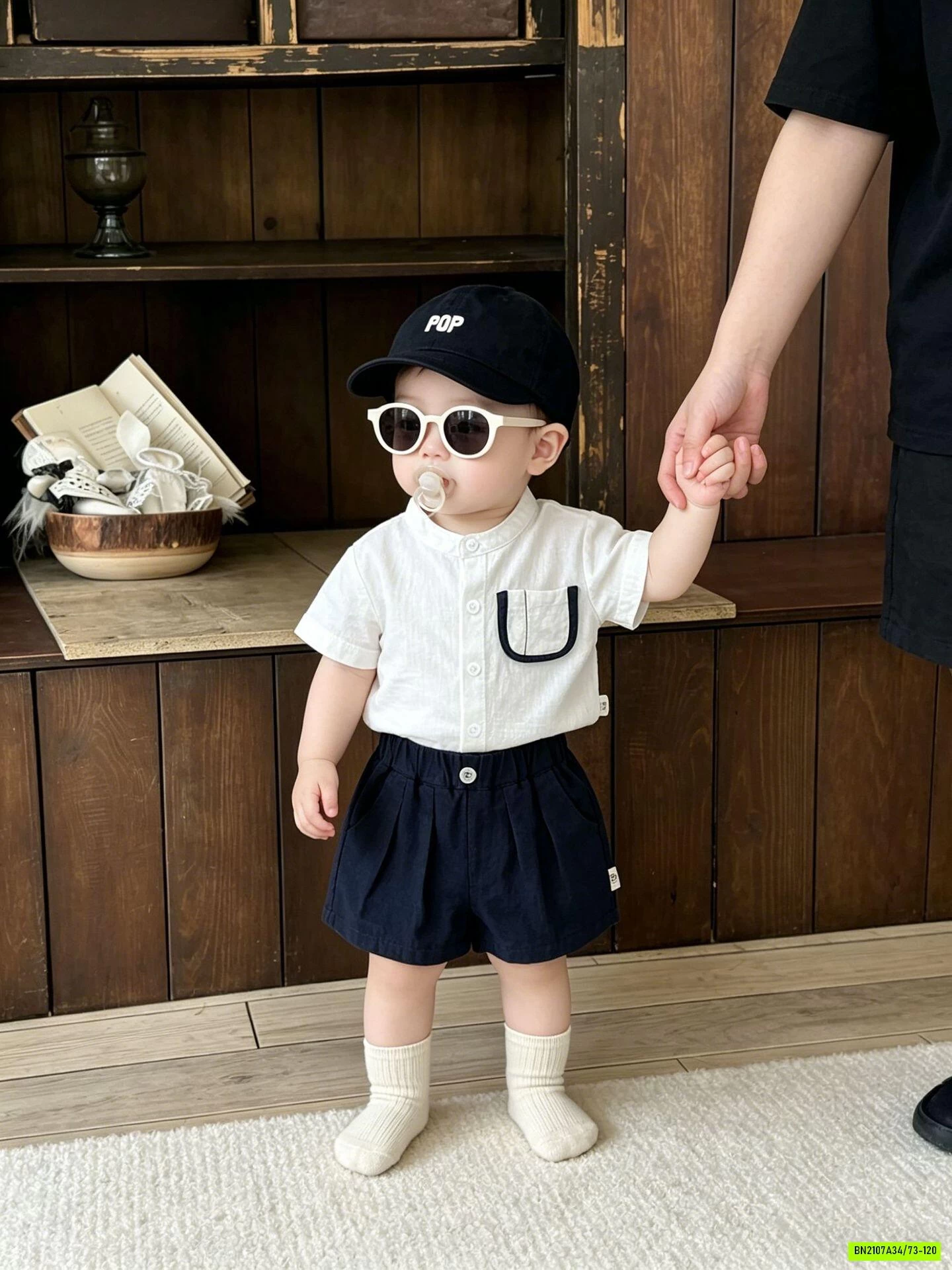 SÉT ĐŨI NHÍ CỔ TÀU BÉ TRAI