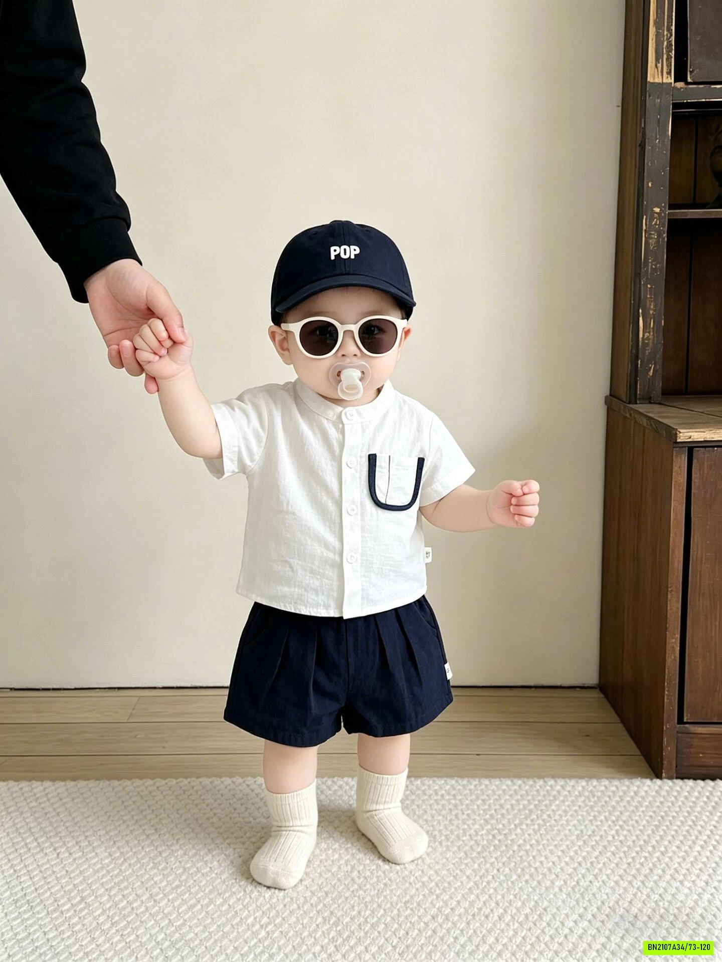 SÉT ĐŨI NHÍ CỔ TÀU BÉ TRAI