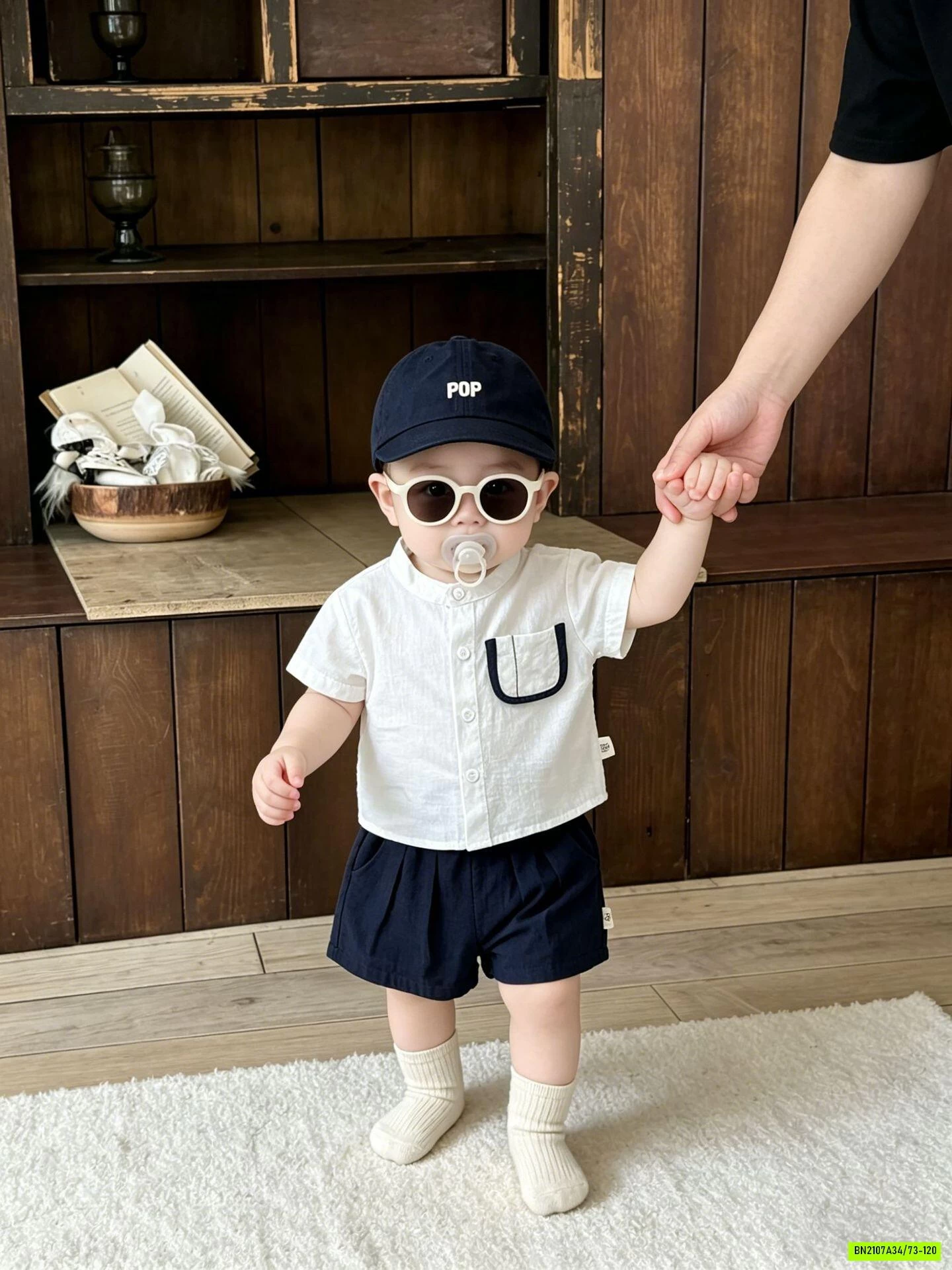 SÉT ĐŨI NHÍ CỔ TÀU BÉ TRAI